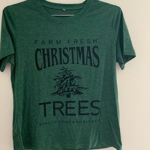 ⭐️3/$20 Green Farm Fresh Christmas Trees tee